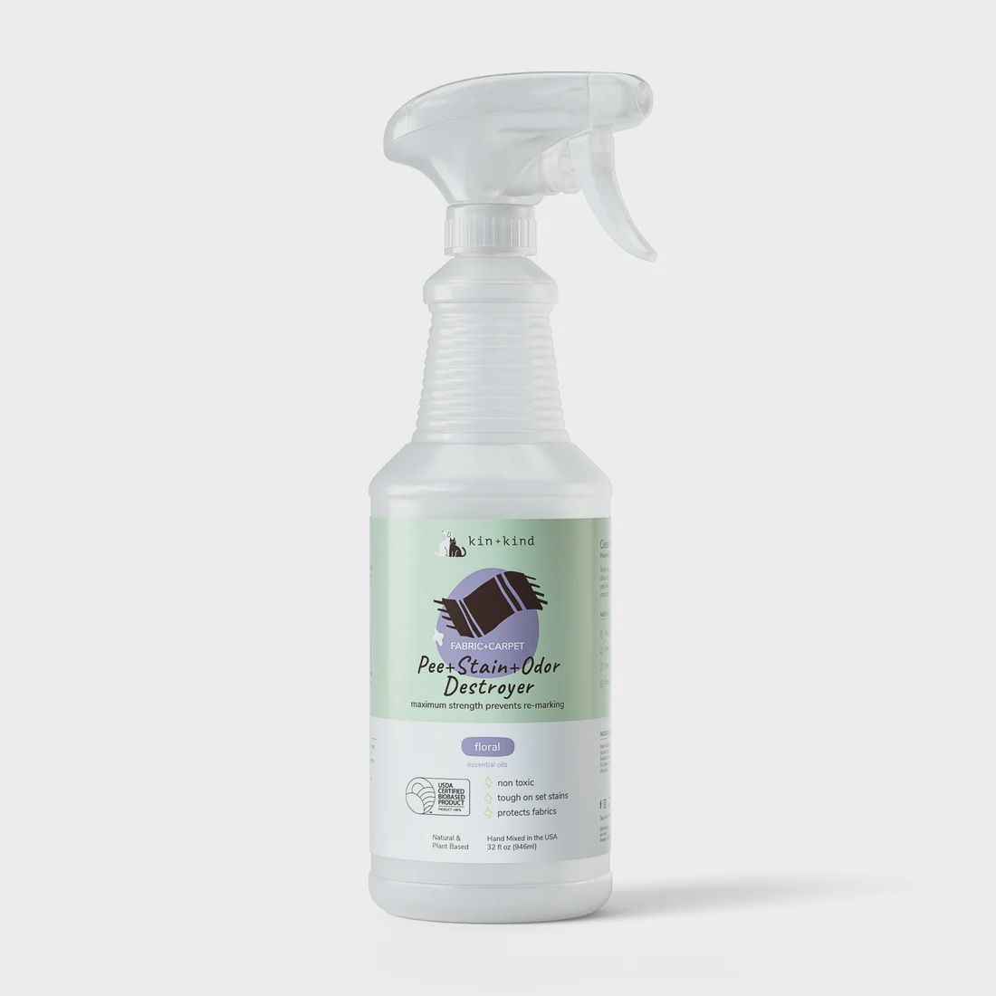 Kin + Kind - Pee+Stain+Odor Destroyer (Fabric+Carpet)
