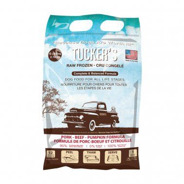 Tuckers - Pork &amp; Beef W/Pumpkin Raw Dog Food