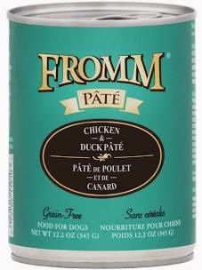 Fromm - (CASE PACK) Chicken &amp; Duck Pate Dog Food 12.2 oz./ 12 PACK