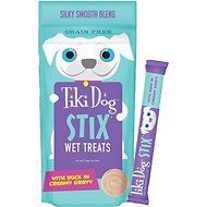 Tiki Dog - Duck Mousse Stix 3.0 oz Pouch of 6 Dog Treat
