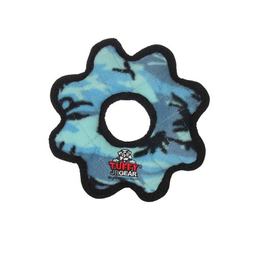 Tuffy - Gear Ring JR Blue Dog Toy