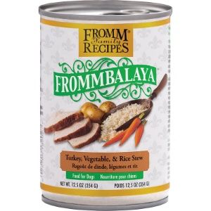 Fromm - Frommbalaya  Turkey, Vegetable, &amp; Rice Stew Canned Dog Food 12.5 oz.