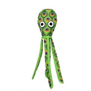 Tuffy - Ocean Creature Squid Green Dog Toy Tuffy - Ocean Creature Squid Green Dog Toy