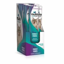 Nulo - Freestyle Perfect Purees Chicken &amp; Salmon Recipe Grain-Free Lickable Cat Treats, 0.5-oz