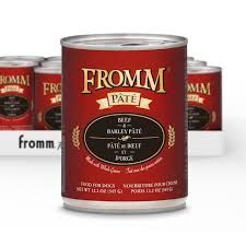 Fromm - (CASE PACK) Beef &amp; Barley Pate Dog Food 12.2 oz/ 12 PACK
