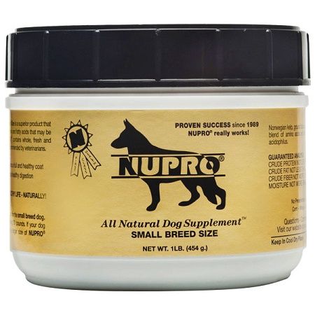 Nupro - Natural Dog Supplement (Gold), Size: 1# Small Breed