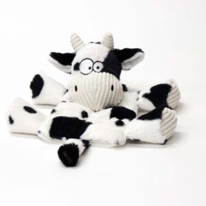 Steel Dog - Barnyard Buddy Cow Dog Toy