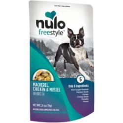 Nulo - Mackerel, Chicken &amp; Mussels in Broth Topper  2.8 oz.
