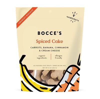 Bocce's - Spiced Cake Biscuits  Dog Treats 12 OZ.