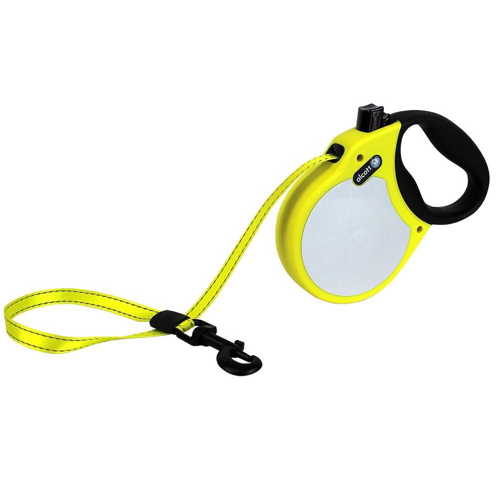 PAW - Alcott Visibility Retractable Leash/Neon Yellow
