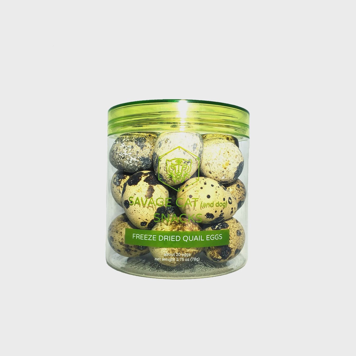 Savage Cat - Freeze Dried Quail Eggs 2.75 oz.