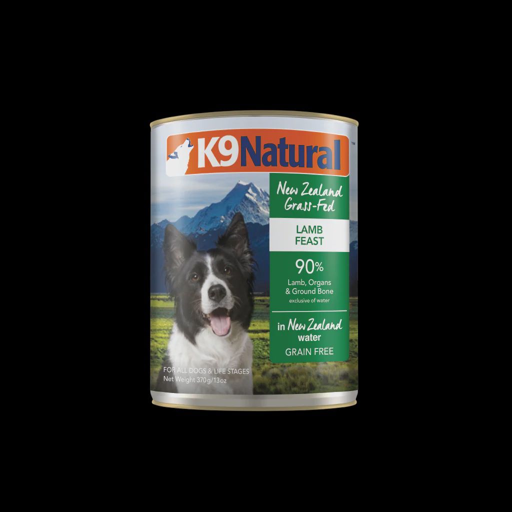 K9 Natural -Lamb Feast canned dog food 13oz.