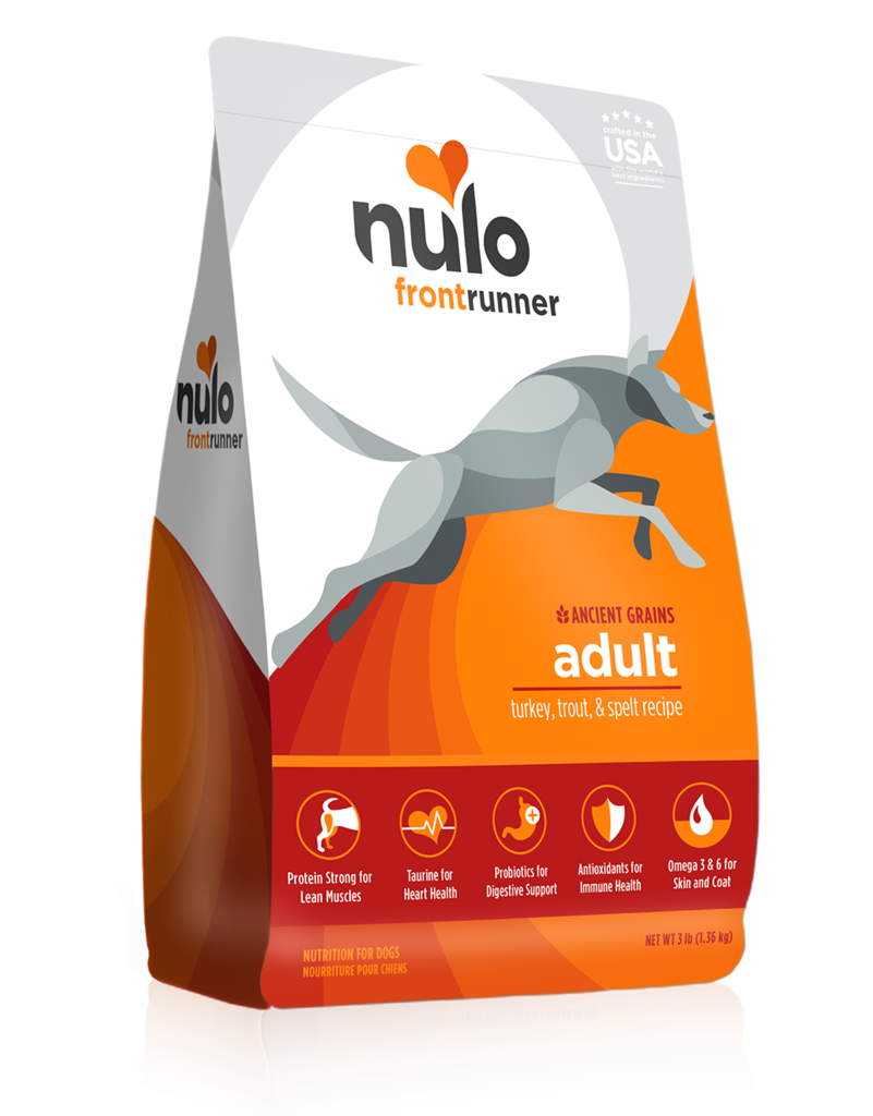 Nulo - Frontrunner Turkey, Trout &amp; Spelt Recipe, Size: 3#