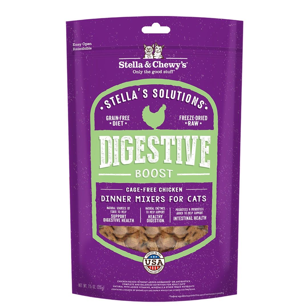 Stella &amp; Chewy's - Digestive Boost Chicken Dinner Mixers Freeze Dried Cat Food