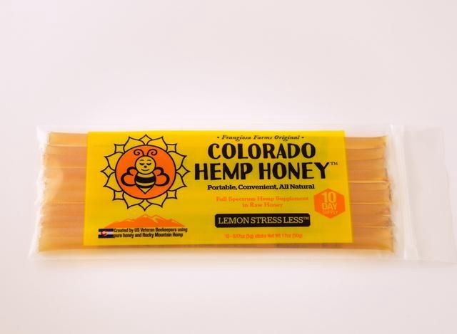 CHH - Lemon Stressless Honey Stick 10 Pack