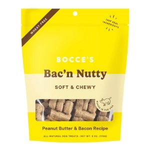 Bocce's Bakery - Bac'n Nutty Soft &amp; Chewy Dog Treat