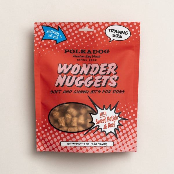 Polka Dog  - Wonder Nuggets - Sweet Potato &amp; Beef 12 oz.