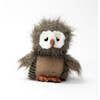 Steel Dog - Ball Bird Fuzzy Owl Dog Toy