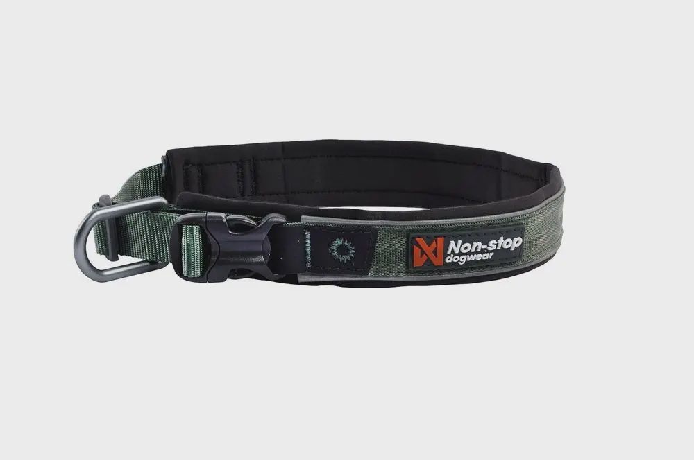 Non-Stop Dogwear - Roam Dog Collar, Colour: Green, Size: XS
