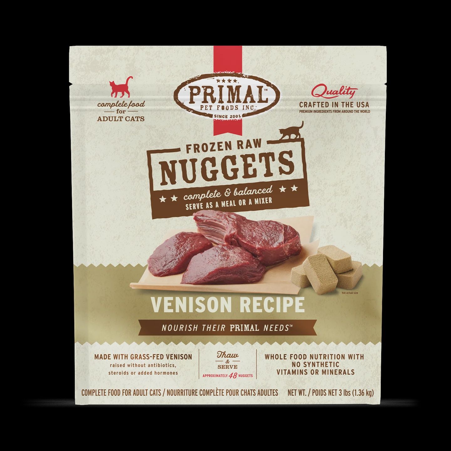 Primal - Venison RAW Cat Food