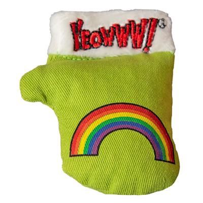 Yeowww - Kitten Mitten Catnip Toy Green