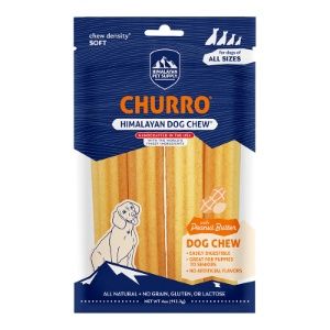 Himalayn Dog Chew - Churro Peanut Butter Soft Dog Chew 4 oz.