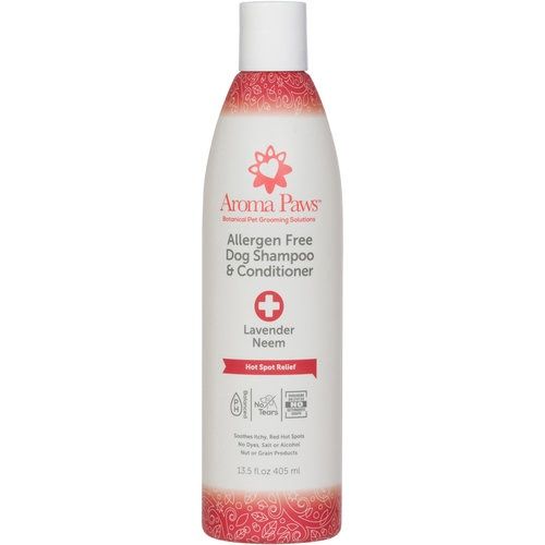 Aroma Paws -Allergen Free Shampoo &amp; Conditioner Lavender Neem 13.5 oz.