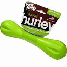 West Paw - Hurley Dog Bone (Green Apple)