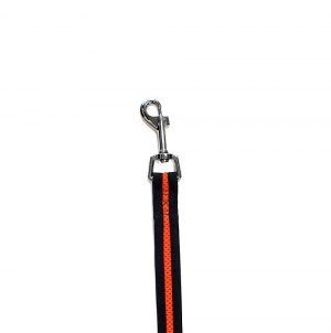 Bark Appeal - Mesh 3/4 Inch Leash Neon Orange