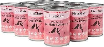 FirstMate - (CASE PACK) Wild Pacific Salmon Canned Dog Food 12.2 oz./ 12 PACK