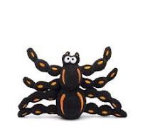FabDog - Floppy Spider Dog Toy, Size: Small