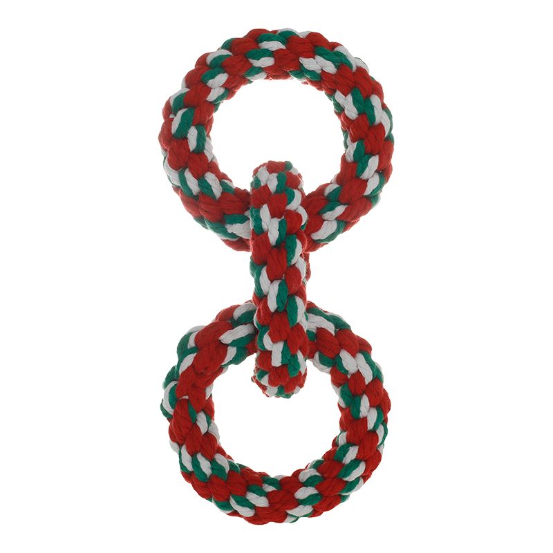Tall Tails - Braided Tug Ring Dog Toy Large