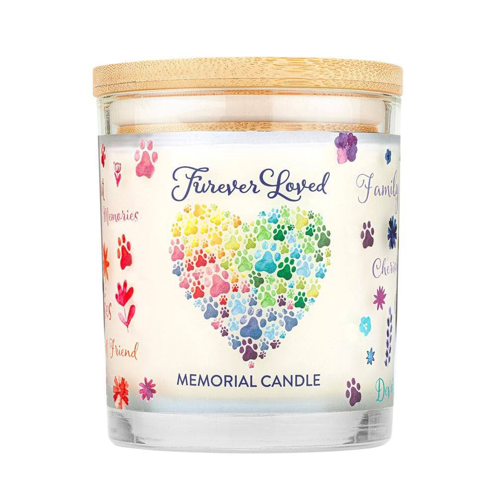 One Fur All - Forever Loved Memorial Candle