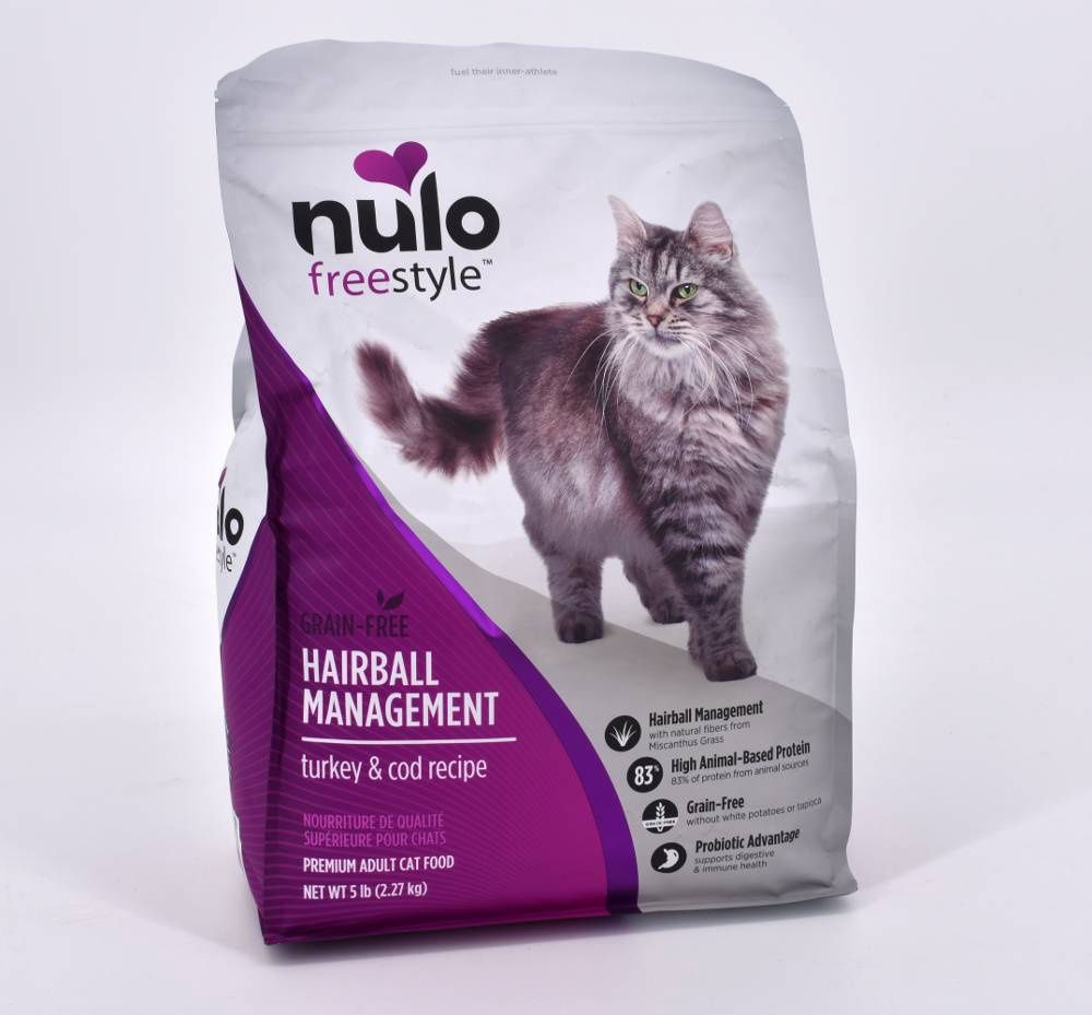 Nulo - Freestyle Hairball Management Turkey &amp; Cod Recipe Dry Cat Food, Size: 5 lb.