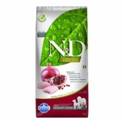 Farmina - N &amp; D Grain-Free Prime Chicken Pomegranate MED/MAX  Dry Dog Food 26#