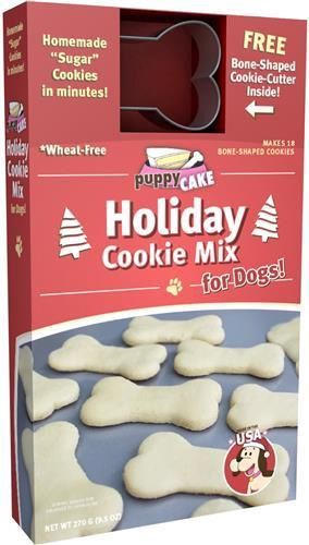 Puppy Cake - Holiday Cookie Mix and Cookie Cutter