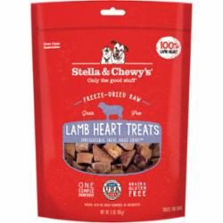 Stella &amp; Chewy's - Freeze Dried Lamb Heart 3 OZ.