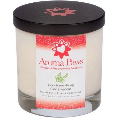 Aroma Paws - Odor Neutralizing Cedarwood Candle 12 oz.
