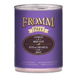 Fromm - (CASE PACK) Venison &amp; Beef Pate 12.2 oz./ 12 PACK