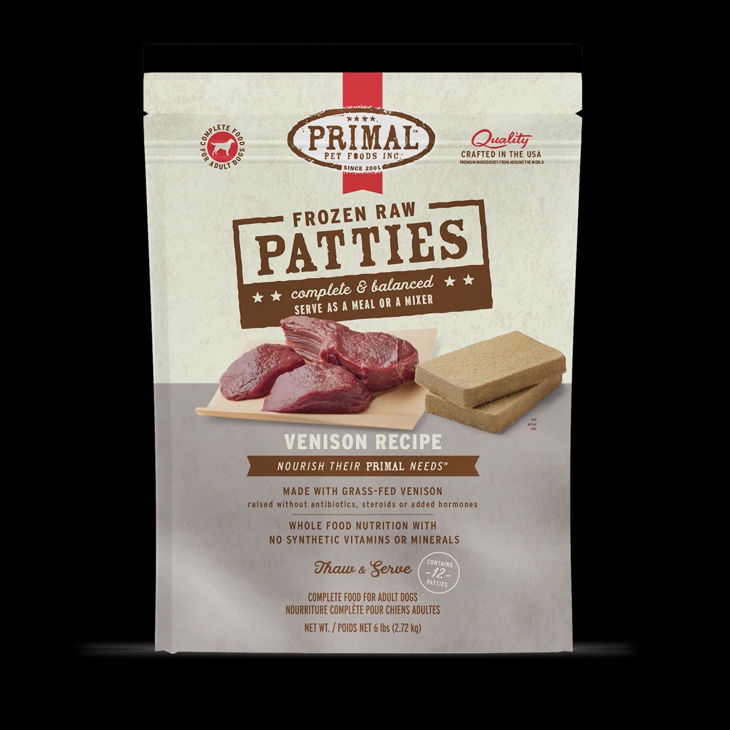 Primal - Venison RAW Dog Food