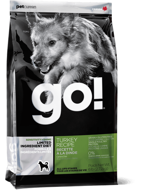 Petcurean - GO! Sensitivity + Shine Limited Ingredient Turkey Formula