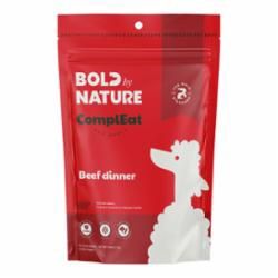 Bold by Nature - ComplEat  Beef Frozen Dog Food, Size: 6#