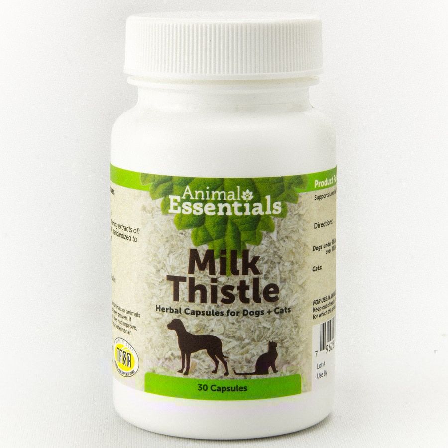 Animal Essentials - Milk Thistle Herbal Capsules -30 Count