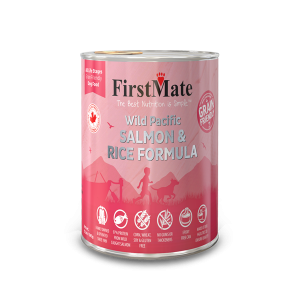 FirstMate - Wild Pacific Salmon &amp; Rice Formula Dog Food 12.2 oz.
