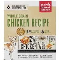 The Honest Kitchen - Whole Grain Chicken Recipe Dehydrated Dog Food, Size: 4# Box