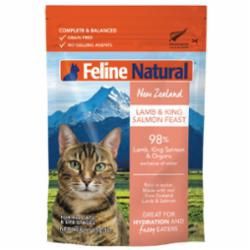 Feline Natural - Lamb &amp; King Salmon Feast Pouch 3 oz.