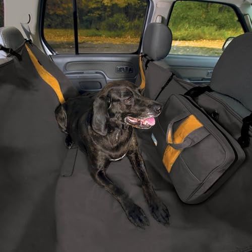 Kurgo - Rover Dog Hammock Car Seat Cover Black