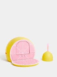 Vetreska - Grapefruit Kitty Kove Litter Box