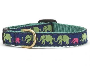 Up Country - Elephants Cat Collar