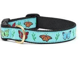 Up Country - Butterfly Effect Dog Collar, Size: SM